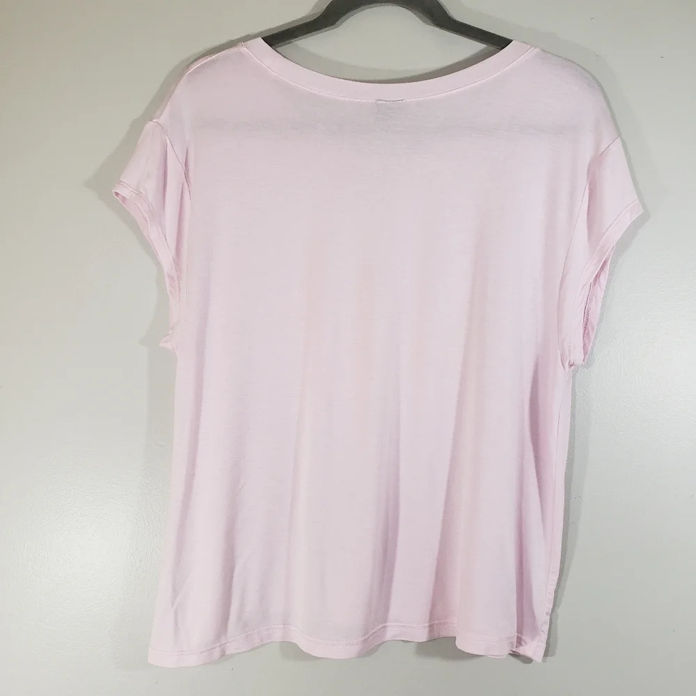 FREE PRESS pink Breakfast Club graphic tshirt - Picture 7 of 7